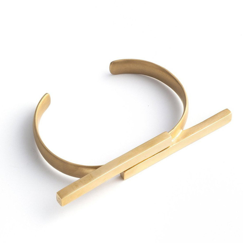 asymmetrical bar cuff